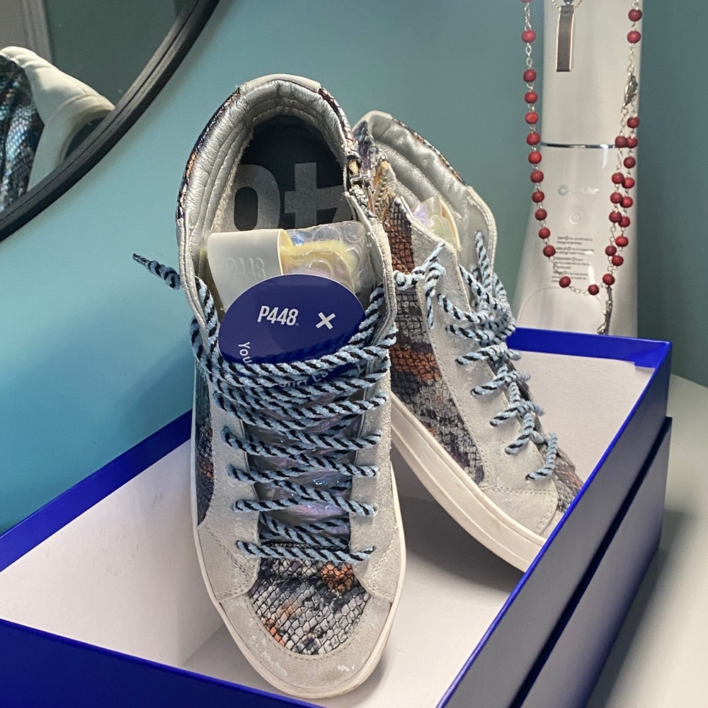 P448 Multicolor High-Top Sneakers